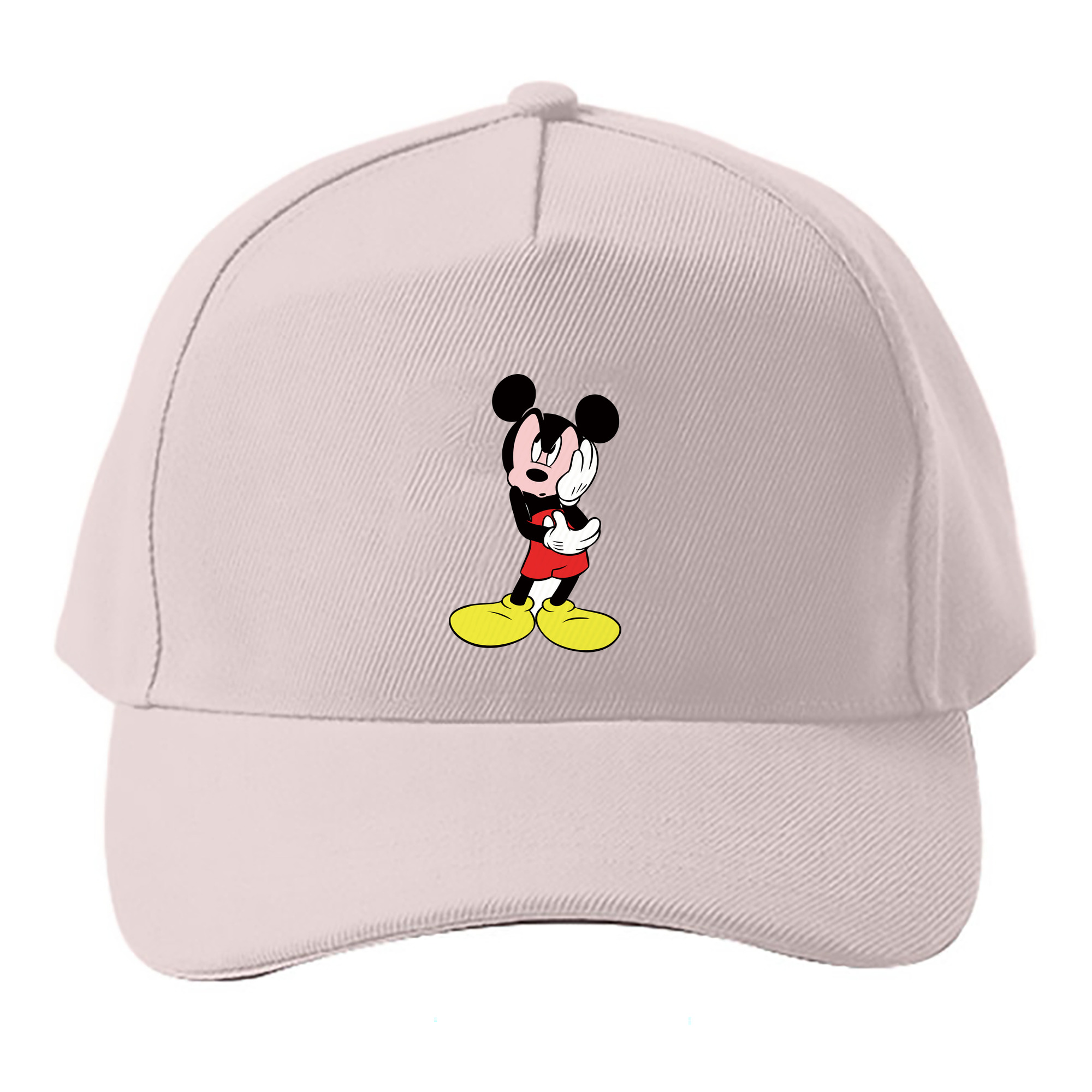 （画像用） ミッキーマウス Mickey Mouse ベースボールキャップ 綿100％ 男女兼用 帽子 スポーツ
